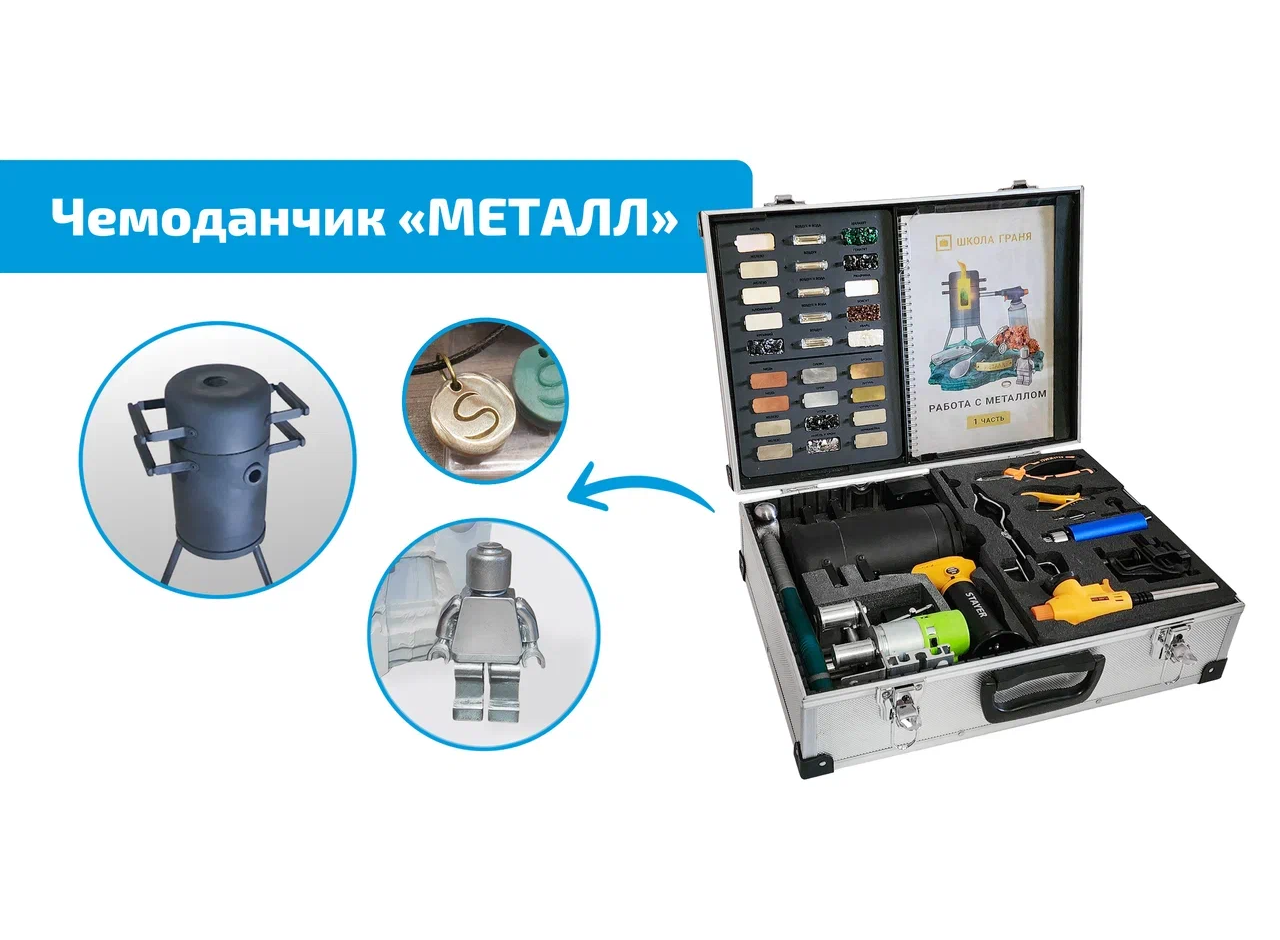 Открытый чемоданчик «Металл»