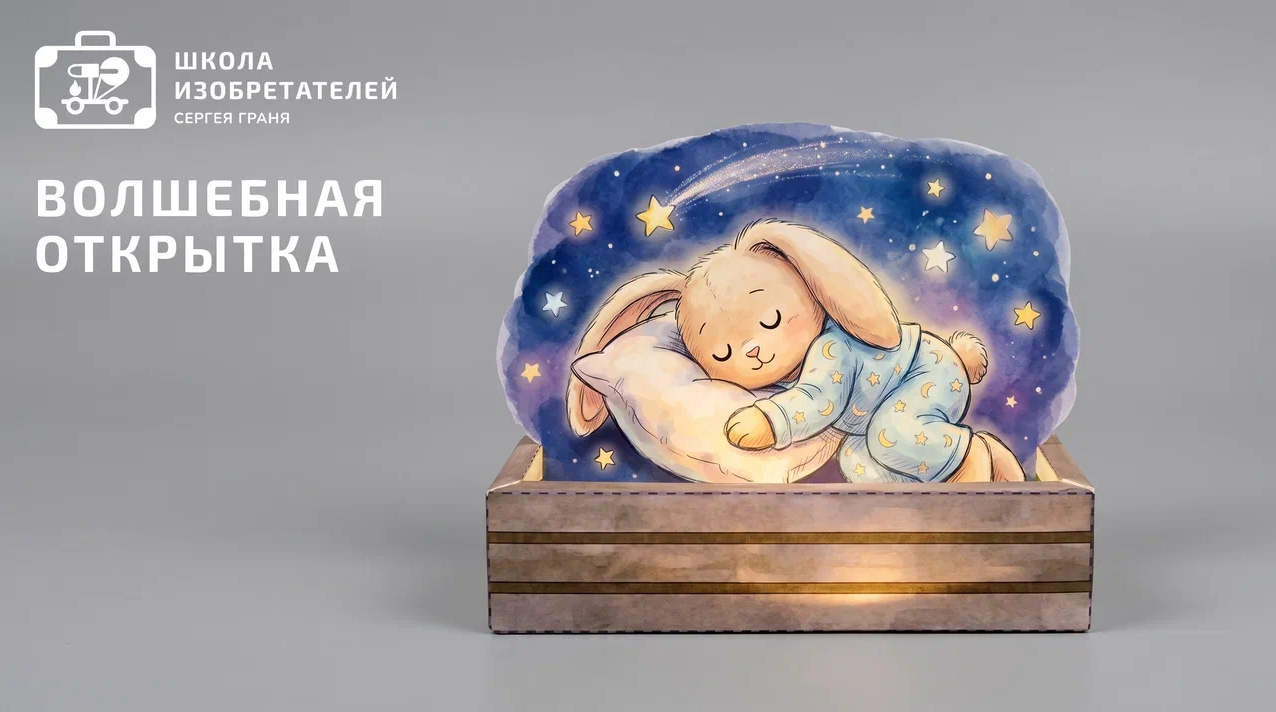 Волшебная открытка